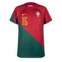 Portugalsko Rafael Leao #15 Domáci futbalový dres MS 2022 Krátky Rukáv